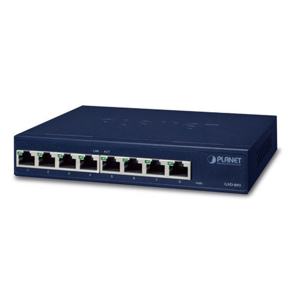 PLANET Technology ギガビットイーサネットスイッチングハブ GSD-805 1
