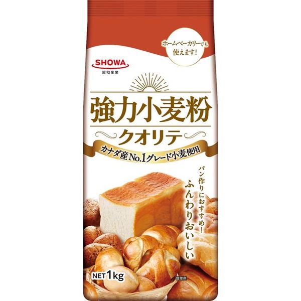 昭和産業 強力小麦粉 1kg 1セット（1個×5） - アスクル