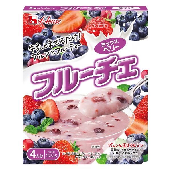 フルーチェ ミックスベリー 200g 1セット（1個×5） ハウス食品 製菓材
