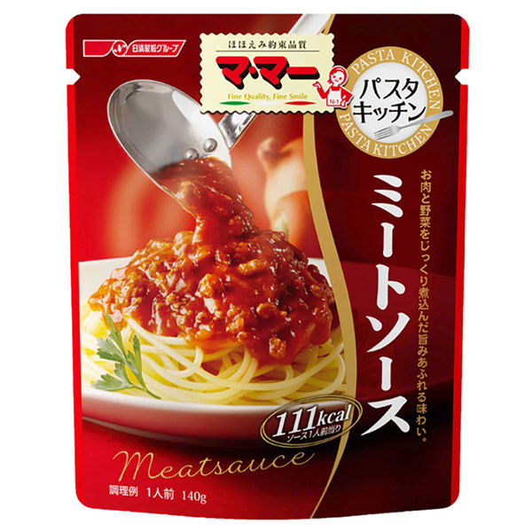 マ・マー パスタキッチン ミートソース 1人前 140g 1セット（1個×6 