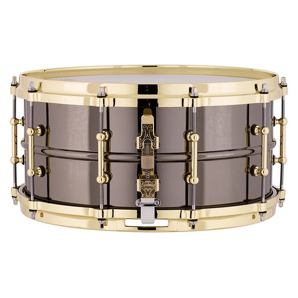 Ludwig ラディック メタル・スネアドラム 【ブラック・ビューティー】 ブラスシェル LB417BT 1台（直送品）