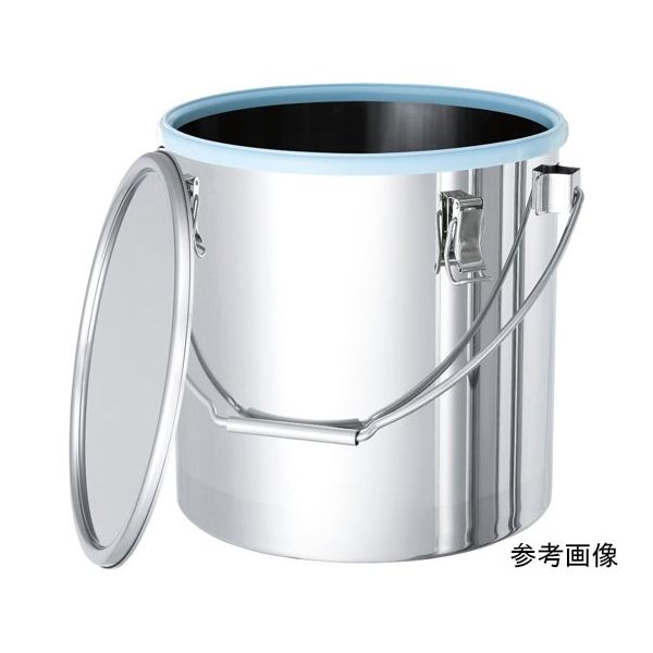 MONOVATE カラーパッキン付吊り下げ式ステンレス密閉容器 青色
