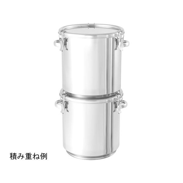 保存容器 積み重ね式ステンレス 密閉容器 36L T1114P 保存容器 積み重ね式ステンレス 密閉容器 36L T1114P