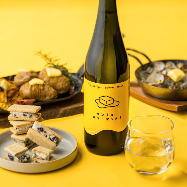 サンキュー バターマッチ 純米酒 やや濃醇 720ml 1本 小西酒造