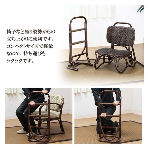 MKトレンド つかまり立ちステッキ 99216 1台（直送品） - アスクル