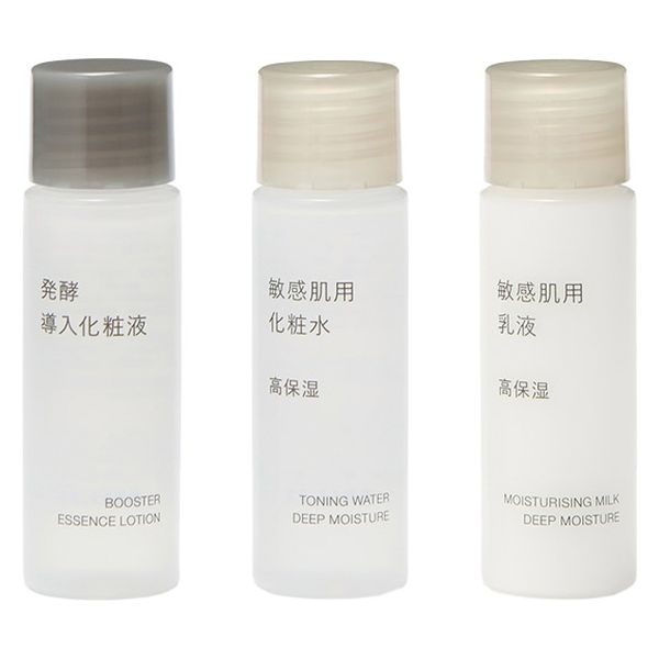 無印良品 敏感肌用お試しセット 高保湿（20mL×3） 12セット 良品計画