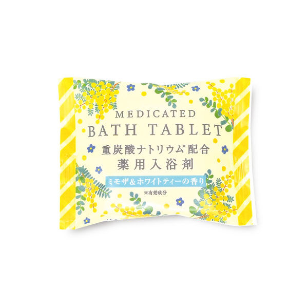 ギフト】 ウィズフローラ 入浴剤 重炭酸バスタブレット ミモザ