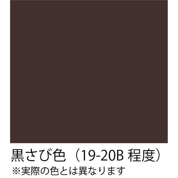 さび止め塗料】日本ペイント 1液ハイポンファインデクロ 黒さび色 4Kg 3010334 1缶（直送品） - アスクル