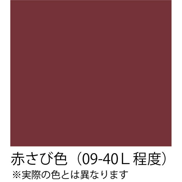 さび止め塗料】日本ペイント 1液ハイポンファインデクロ 赤錆色 4Kg 1004066 1缶（直送品） - アスクル