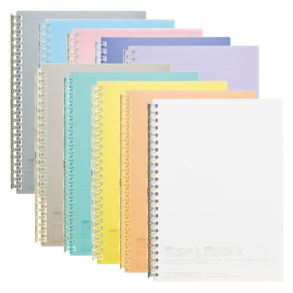 リヒトラブ オープンリングノート A5 ピンク 交換式ノート N2724-12 1