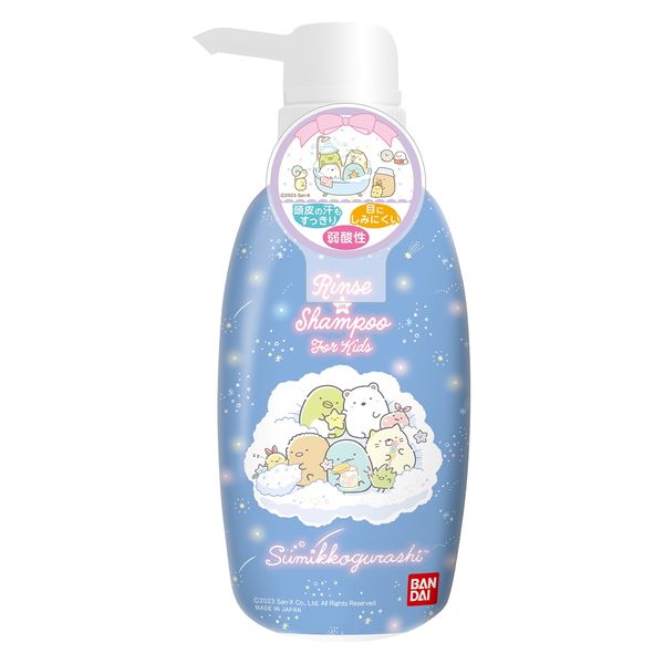 リンスインシャンプー すみっコぐらし 300ml 1本 バンダイ リンスインシャンプー すみっコぐらし 300ml 1本 バンダイ
