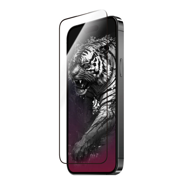 iPhone 15/iPhone 15 Pro ガラスフィルム 「TIGER GLASS」 全面