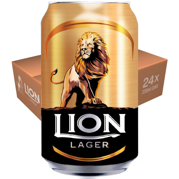 Lion Brewery ライオンラガー 缶 [ スリランカ 330mlx24本 ] 1218 1箱