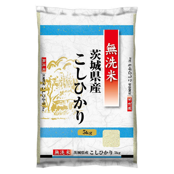 最安 読み方 茨城県産 コシヒカリ 米 令和6年産 【無洗米】 20kg（5kg×4袋） 米・雑穀・粉類