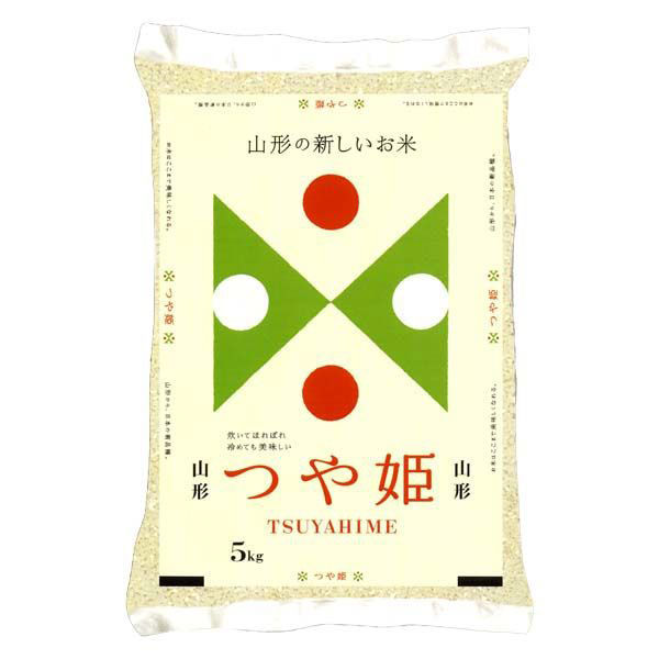 山形県産 つや姫 20kg（5kg×4袋） 精白米 令和5年産 米 お米 - アスクル