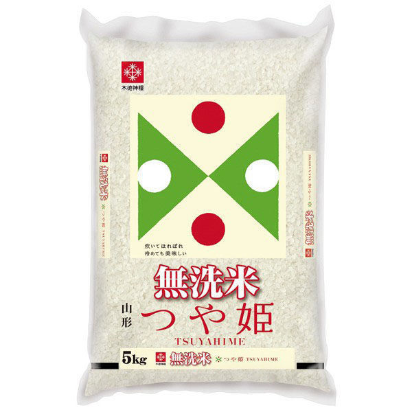 山形県産 つや姫 10kg(5kg×2袋) 【無洗米】 令和5年産 米 お米 - アスクル