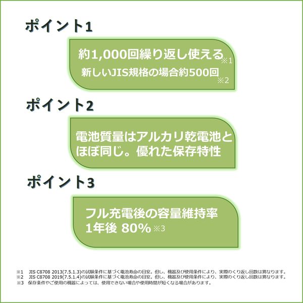 ニッケル水素充電池 単3形 充電式 日本製 スタンダードモデル 東芝 TNH-3ME（WB） 1箱（8本入り） アスクル