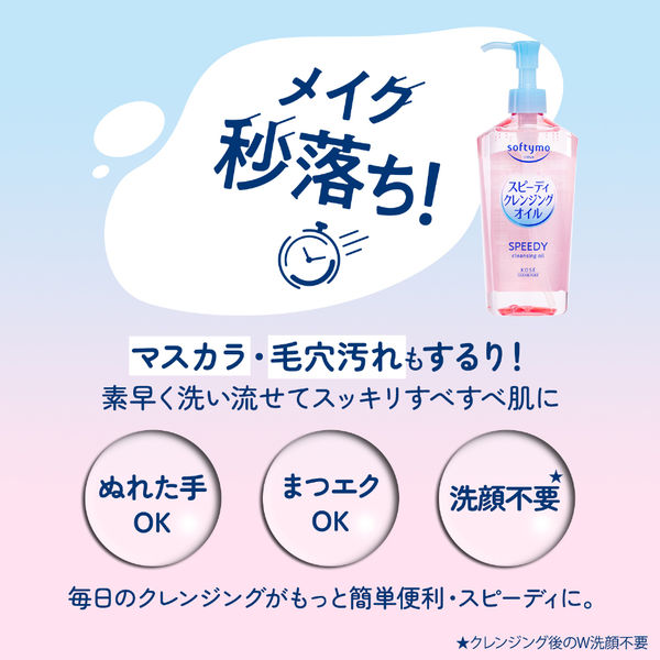 楽天市場】ソフティモ スピーディ クレンジング オイル 60ml×2個