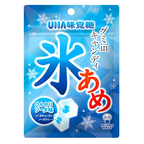 氷あめソーダ 6袋 UHA味覚糖 飴 キャンディ - アスクル