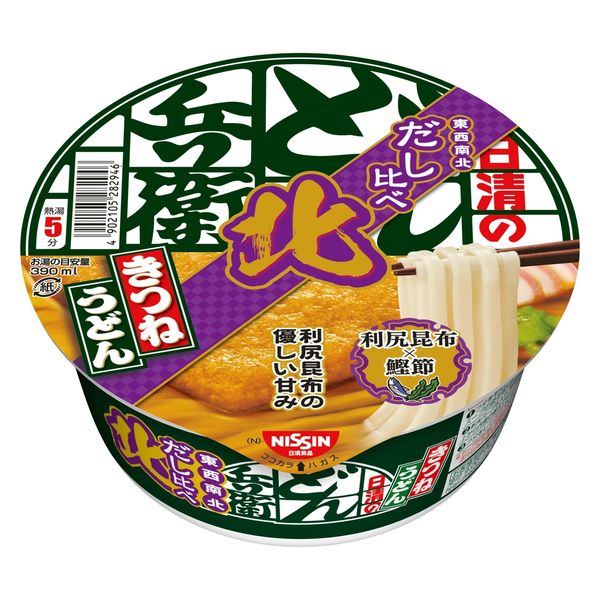 完璧わいふによる 日清のどん兵衛 日清食品 きつねうどん 1セット（12 だし比べ北 その他