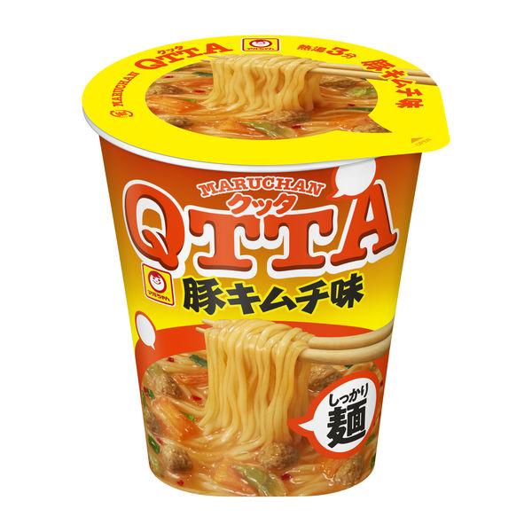 東洋水産 マルちゃん MARUCHAN QTTA（クッタ） 豚キムチ味 1セット（12 