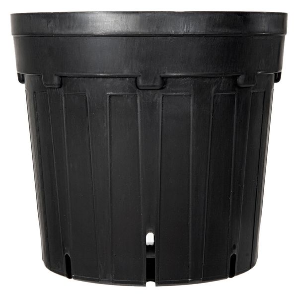 兼弥産業 カネヤ産業 スリットナーセリー 24cm 黒 スリット鉢