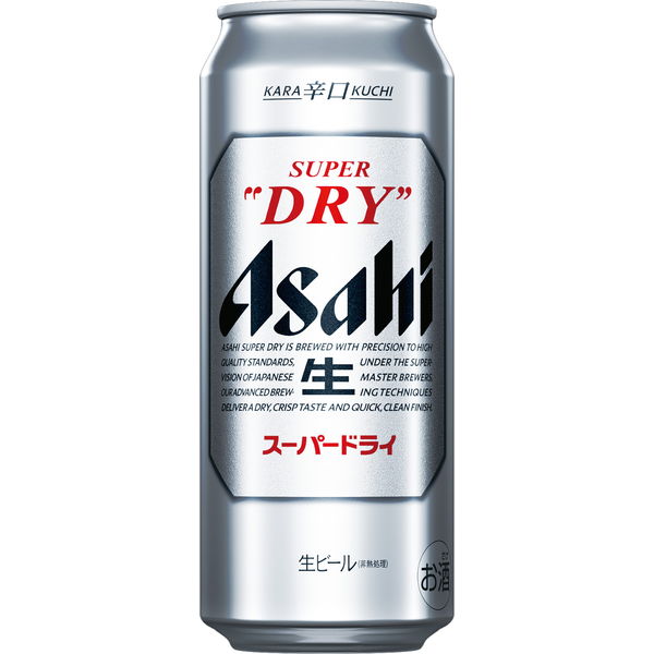 ビール アサヒ スーパードライ 500ml 2ケース(48本) 缶ビール - アスクル