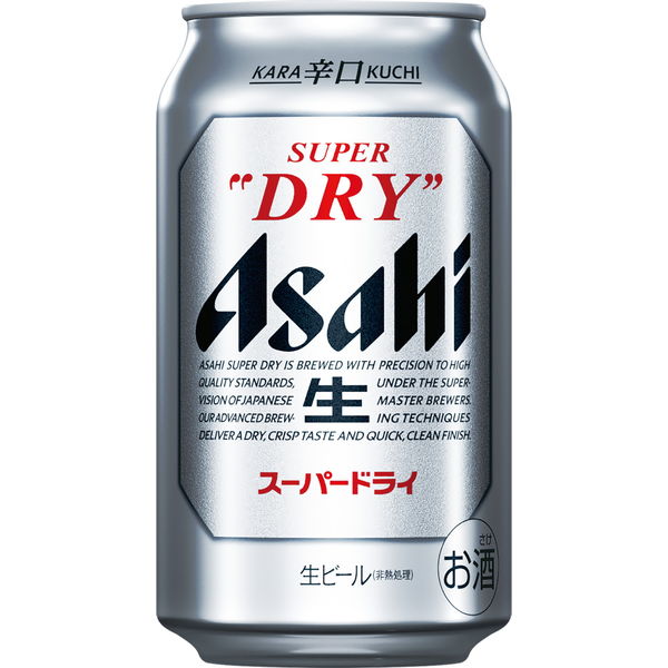 ビール アサヒ スーパードライ 350ml 2ケース(48本) 缶ビール - アスクル