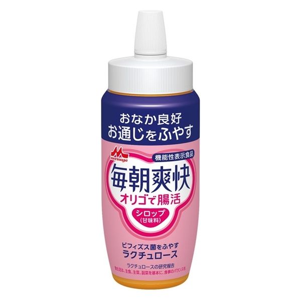 機能性表示食品】毎朝爽快 オリゴで腸活 500g 3個 森永乳業 オリゴ糖シロップ - アスクル