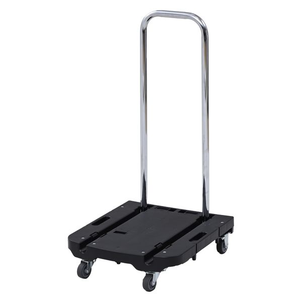 YAMAZEN 折りたたみ台車 CARRYお手軽 OTG-E50BK 1台 - アスクル
