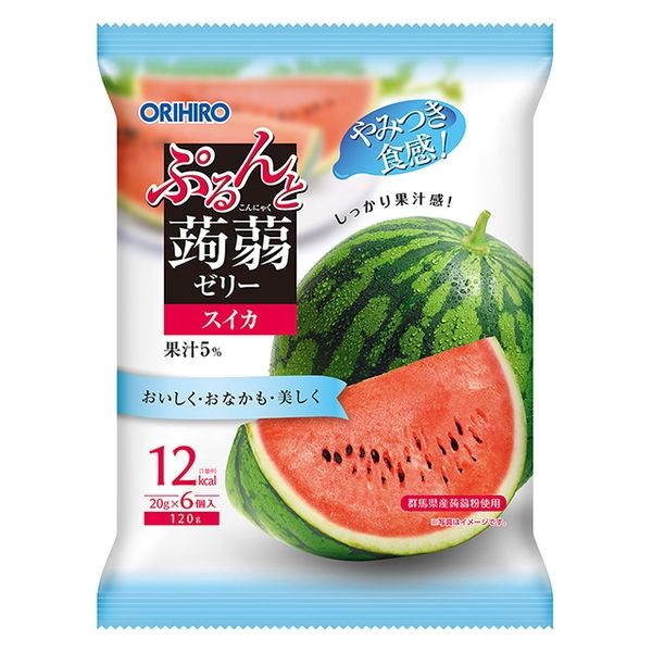 大阪京菓 ZRxオリヒロ 120G ぷるんと蒟蒻ゼリーパウチ