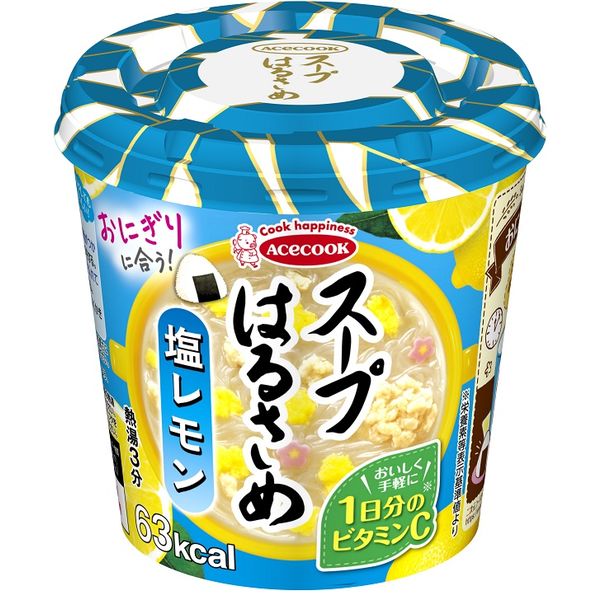 エースコック スープはるさめ 塩レモン 1セット（12個） - アスクル