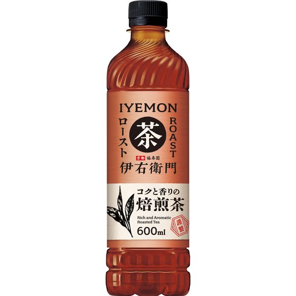 サントリーフーズ 伊右衛門 ロースト 600ml 1セット（48本） - アスクル