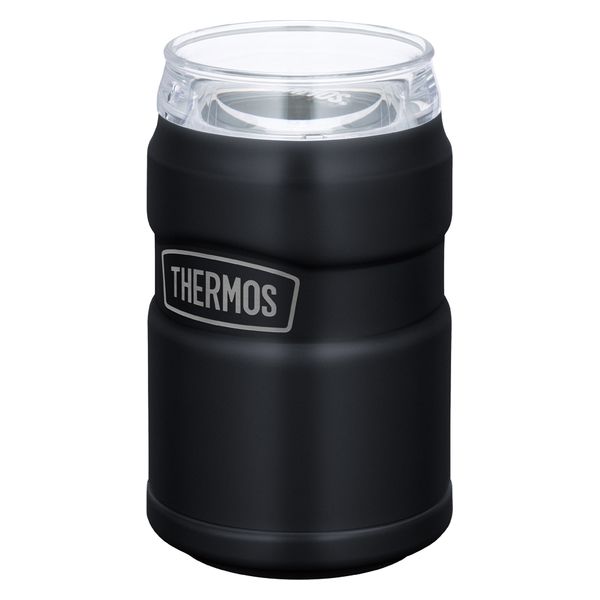 サーモス（THERMOS）保冷缶ホルダー マットブラック 350ml缶用