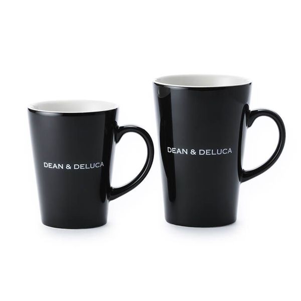 DEAN & DELUCA ラテマグ マグカップ M ブラック 370ml 1個 - アスクル