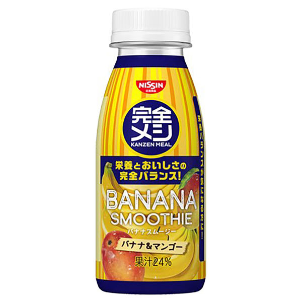 日清食品 完全メシ バナナスムージ― 12個 飲料 ドリンク - アスクル