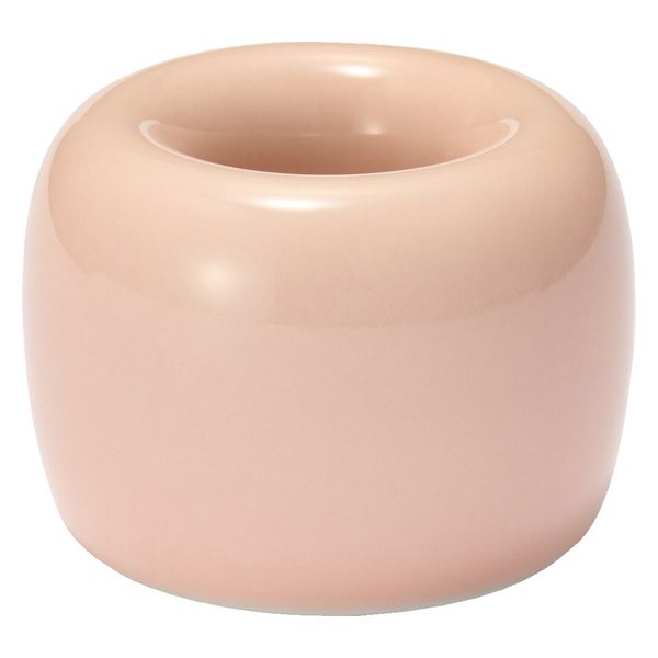 無印良品 磁器歯ブラシスタンド 1本用 ピンク 約直径4×高さ3cm 1