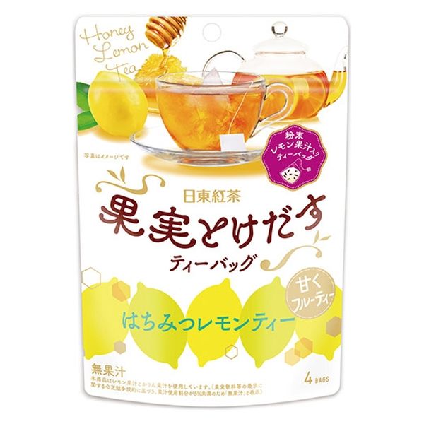 日東紅茶 果実とけだすティーバッグ はちみつレモンティー 1