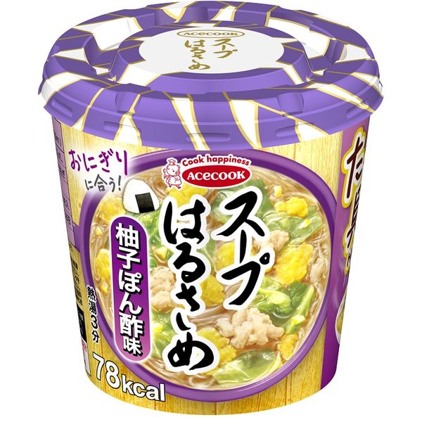 エースコック インスタント スープはるさめ 柚子ぽん酢 1セット