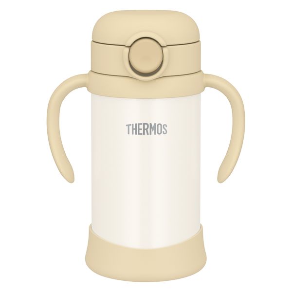 THERMOS ベビーストローマグ350ml べージュ 2個セット サーモス）まほうびんのベビーストローマグ 350ml（サンド