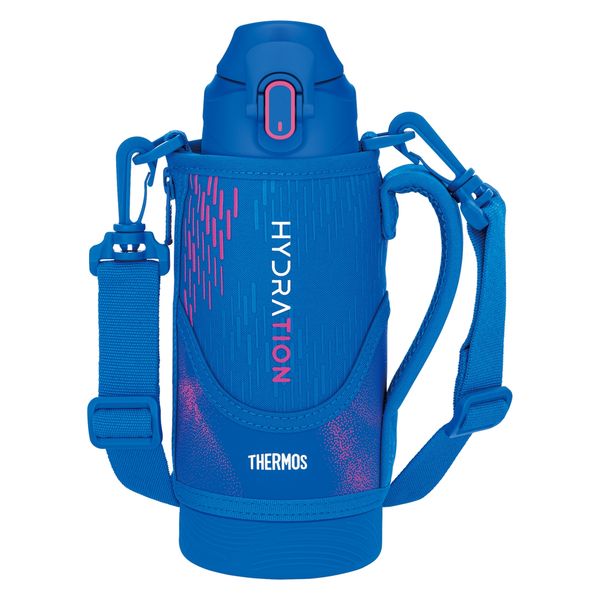 サーモス 真空断熱スポーツボトル 800ml ブルーピンク FJS-800F