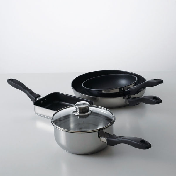 マイヤーステンレススチール片手鍋 29419 1個 - アスクル