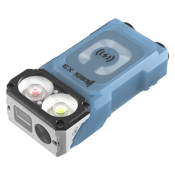 WUBEN フラッシュライト ブルー X3-BL 1個（直送品） - アスクル