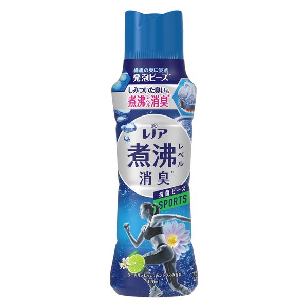 レノア 抗菌ビーズ スポーツ クールリフレッシュ＆シトラス 詰替 970ml×8 Amazon | レノア超消臭抗菌ビーズ スポーツ クールリフレッシュ