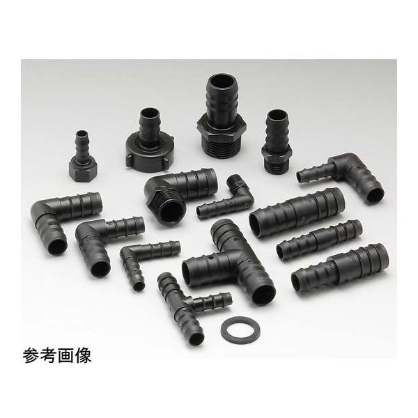 アズワン TEFEN PPタケノコ継手 オスストレート 22mm×R1/2 67-3079-20