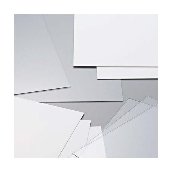 エスコ 600x900x2.0mm PETーG板(白/5枚) EA440DX-132 1パック(1枚)（直送品）