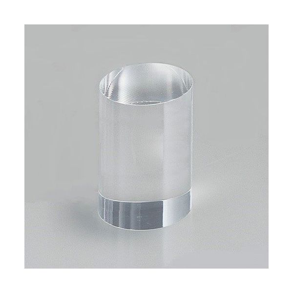 エスコ φ 50x 50mm アクリル円柱(透明) EA441EL-21 1セット(2個