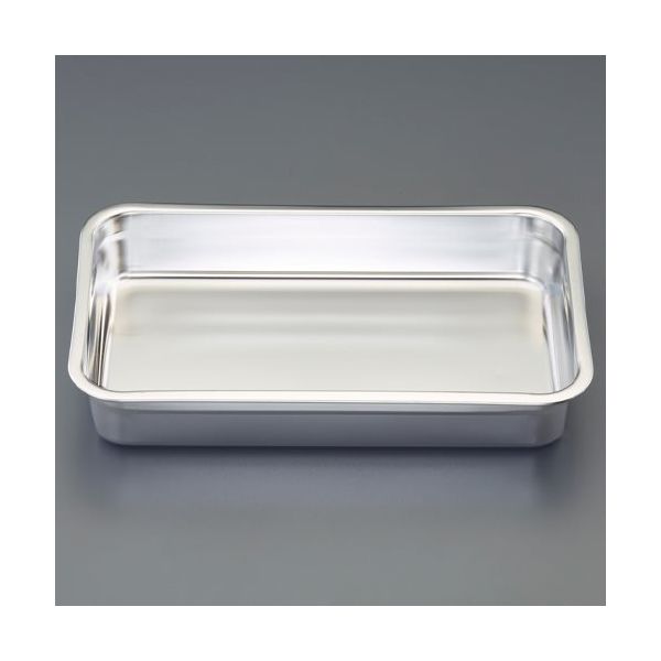 エスコ 480x288x 77mm パーツトレー(ステンレス製) EA508SH-131 1個（直送品）