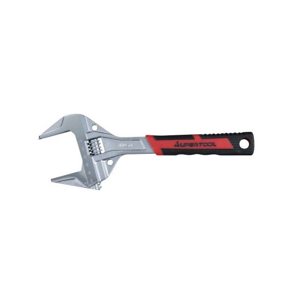 エスコ 50mm/250mm モンキーレンチ(超広口/軽量/薄型) EA530SE-42 1セット(2本)（直送品）