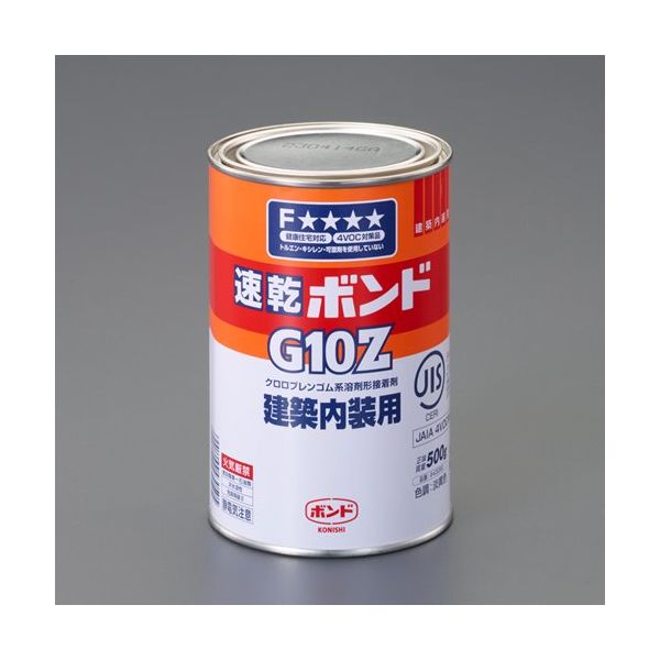 エスコ 500g 建築内装用ボンド EA935KB-14 1セット(4缶)（直送品